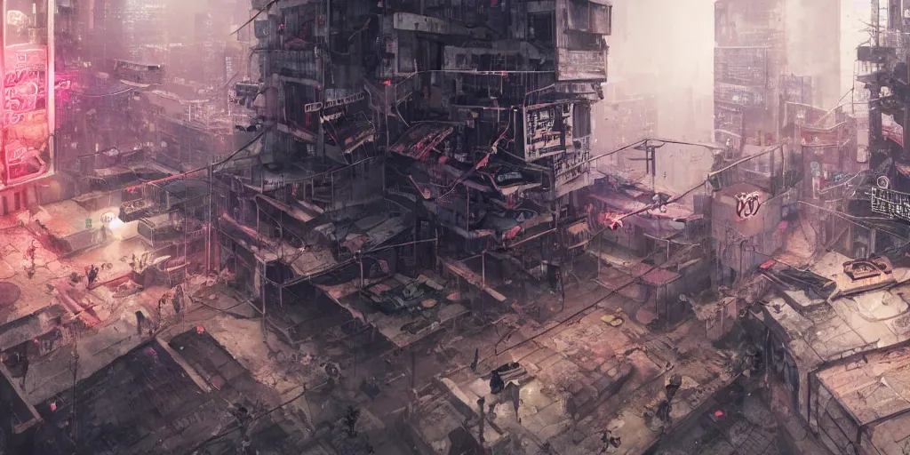 Image similar to cinematic shots of teenagers with tech clothing and hoods and tactical masks doing risky parkour on the rooftops of a dystopian city, neon lights, sci - fi, night lights, rain and haze, concept art, intricate, in the style of katsuhiro otomo, akira, unreal engine