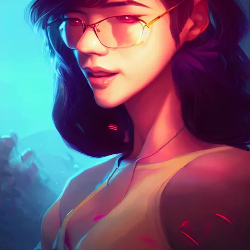 Prompt: a portrait of a beautiful clubber, art by lois van baarle and loish and ross tran and rossdraws and sam yang and samdoesarts and artgerm, digital art, highly detailed, intricate, sharp focus, Trending on Artstation HQ, deviantart, unreal engine 5, 4K UHD image