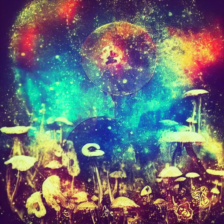 Image similar to double exposure of dally life, symbols of live, explosion, love is the most relevant theme, love is infinity, love is begin of all, 8 k resolution, artistic mode, artistic, trending on instagram, long exposure, love art, serious, fantasy and dreams vibes, mushrooms style and macro style