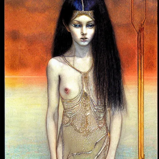 Image similar to princess by Carlos Shwabe