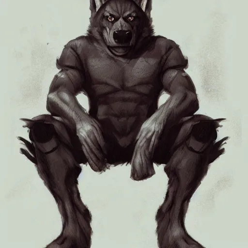 Prompt: a humanoid german shepherd beast - man, sitting on a couch and puts on socks, artstation, concept art, smooth, sharp foccus ilustration, artstation