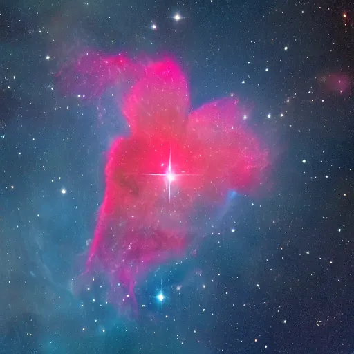 Image similar to heart shaped nebula