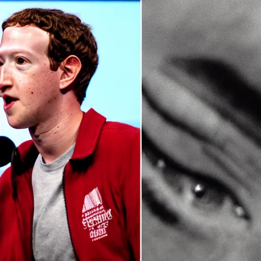 Image similar to mark zuckerberg wearing eye of providence cosplay, award winning epic dystopian surrealism dramatic cinematic still