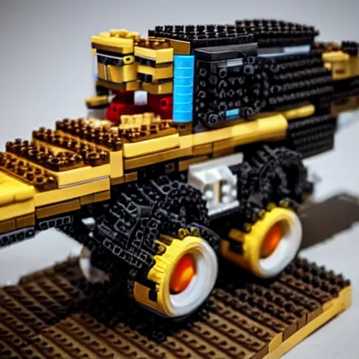 Prompt: mad Max lego