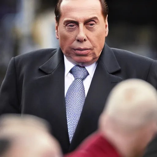 Image similar to obese Silvio berlusconi