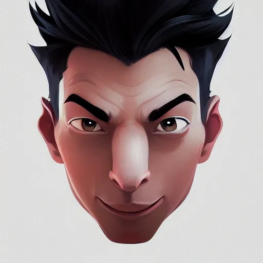 Image similar to face icon stylized minimalist seu madruga, ramon esteban gomez valdes y castillo loftis, cory behance hd by jesper ejsing, by rhads, makoto shinkai and lois van baarle, ilya kuvshinov, rossdraws global illumination