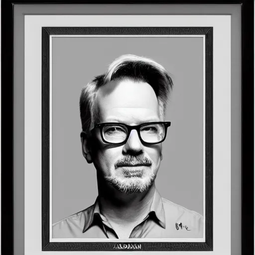 Prompt: adam savage portrait roman emporor