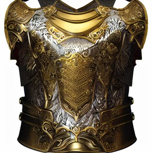 Prompt: fantasy art 4 k photo of roosters in very detailed shiny plate armor engraved in gold ready for battle