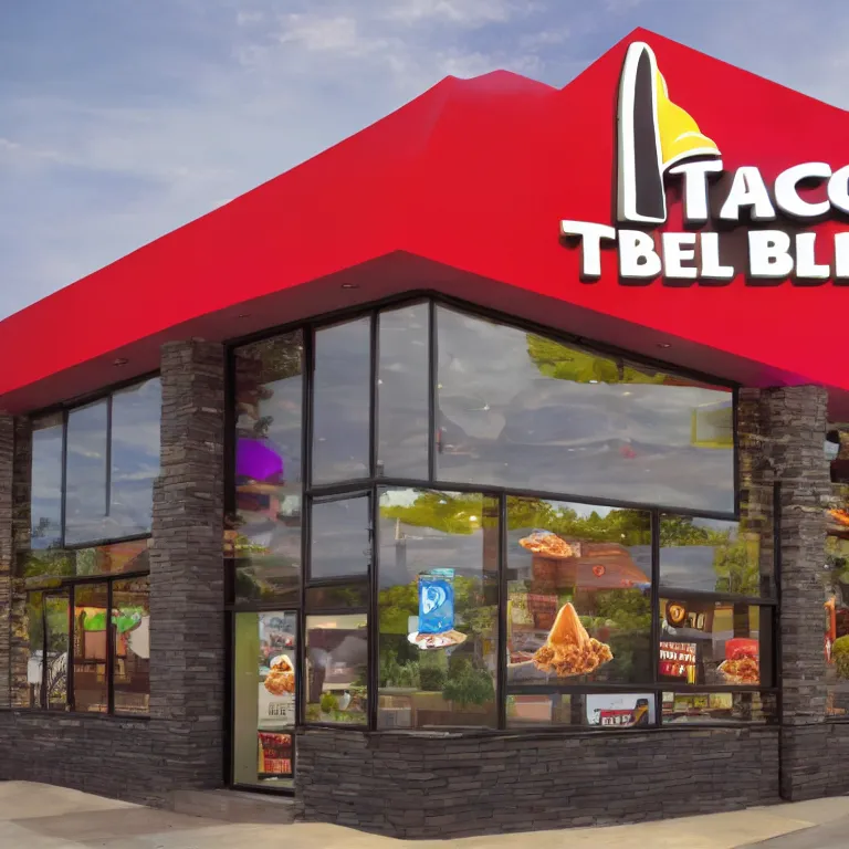 Image similar to taco bell crap taco, commercial photograph