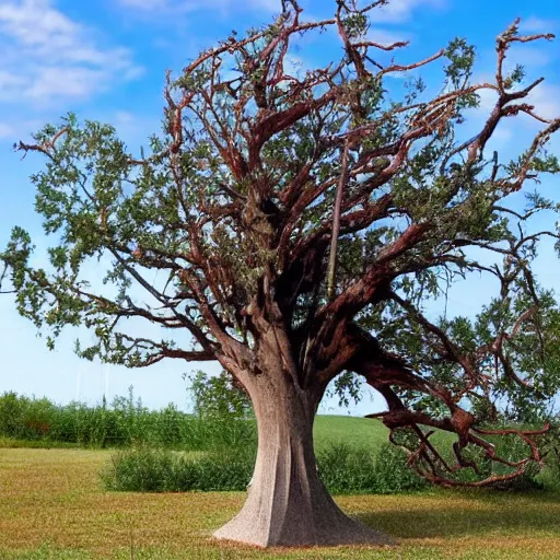 Image similar to a tornado tornado tree hybrid