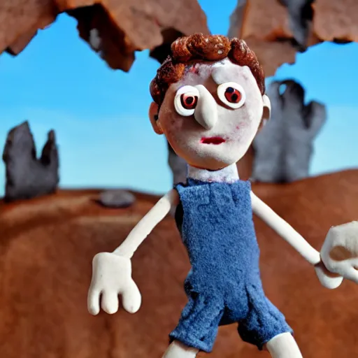 Image similar to petrer capaldy claymation