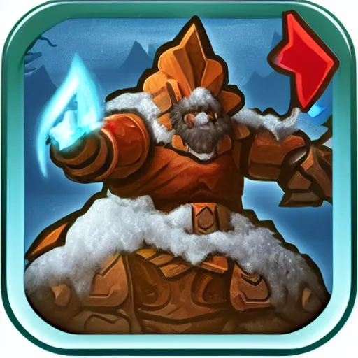 Image similar to move icon examples a Blizzard fantasy strategy game, part of the GUI