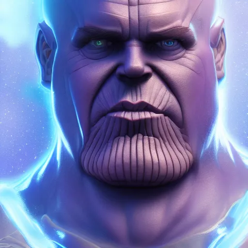 Prompt: Thanos is Santa, hyperdetailed, artstation, cgsociety, 8k