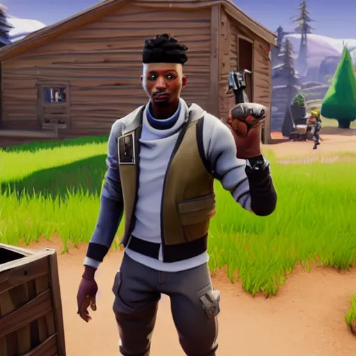 Prompt: a detailed portrait of 2 1 savage in fortnite, unreal engine 5 rendered, incredibly highly detailed and realistic, 8 k, sharp focus, studio quality