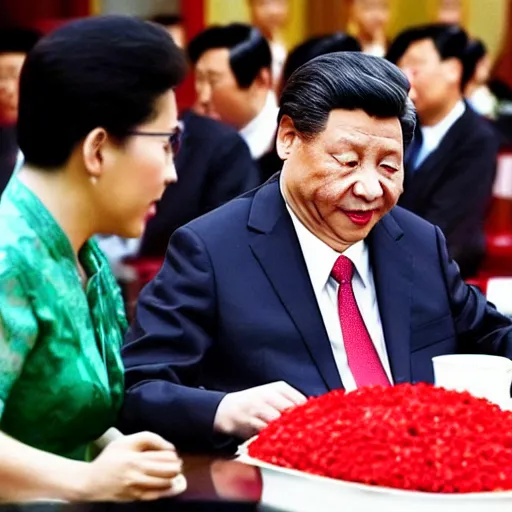 Prompt: Xi Jinping telenovela