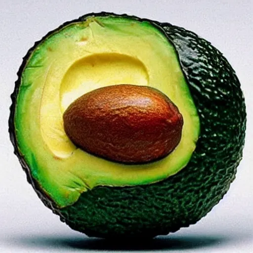 Image similar to an avocado chuck norris