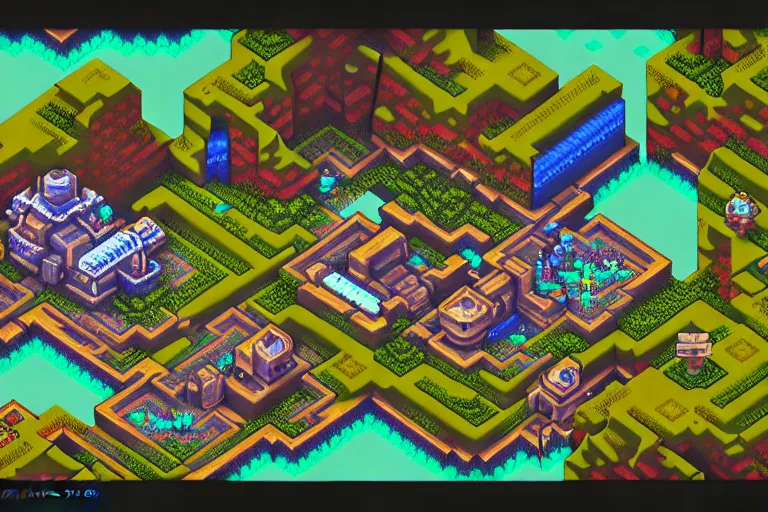 Image similar to overwatch map beautiful detailed pixelart by albertov in the style of quest for glory remake, intricate details, beautifully dithered gradients, volumetric lighting, cgsociety, artstation, 2 d