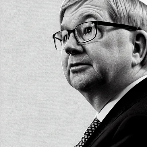 Prompt: portrait of Senator Kevin Rudd, Portrait, 4K