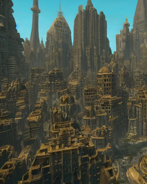 Prompt: City made of human flesh and viscera, from World of Warcraft, HD 4K, Unreal engine.