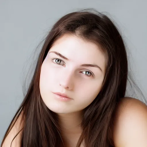 Image similar to portrait photo of attractive 2 0 years old woman