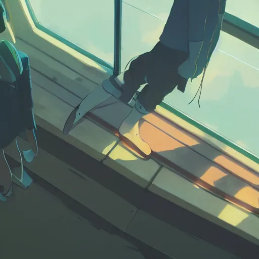 Image similar to tread softly because you tread on my dreams, detailed, cory loftis, james gilleard, atey ghailan, makoto shinkai, goro fujita, studio ghibli, rim light, exquisite lighting, clear focus, very coherent, plain background