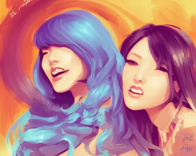 Image similar to the joy of life, a simple vector based illustration, by ross tran, artgerm