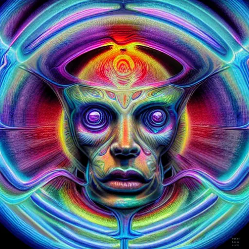 photorealistic eldritch god as a dmt entity in the | Stable Diffusion ...