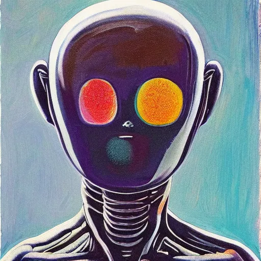 Image similar to alien by wayne thiebaud