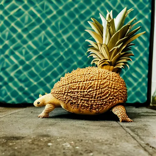 Prompt: pineapple armadillo