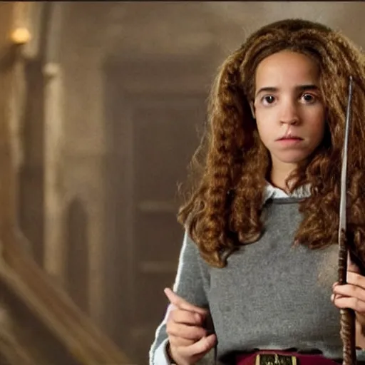 Prompt: hermione granger holding scabbers
