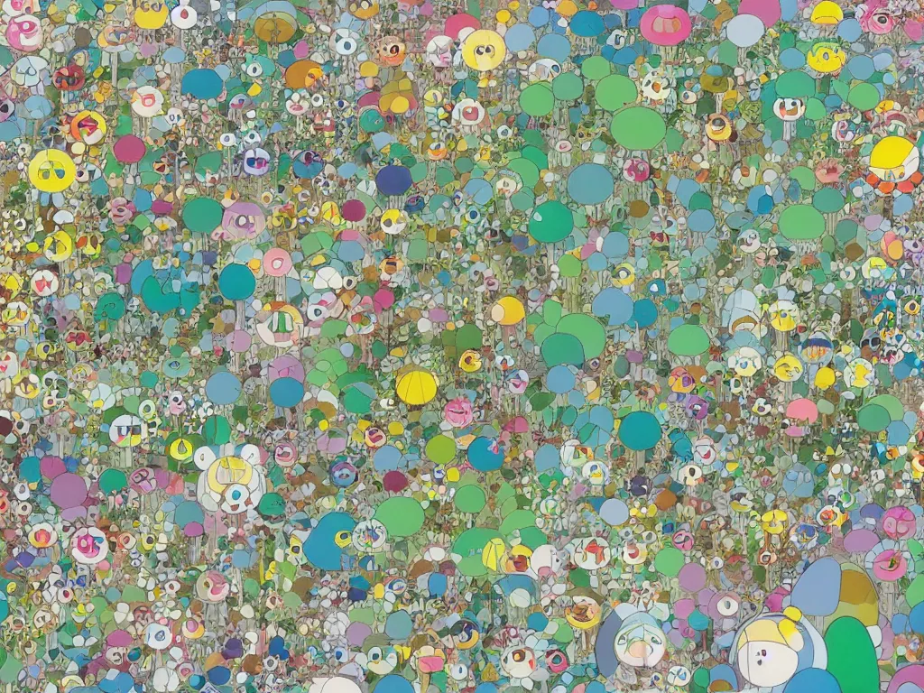 Prompt: colorful blueprint sideview of a fairytale forest, illustration, concept art, colorful, beautiful, studio ghibli, takashi murakami, manga, cute and adorable