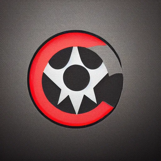 Prompt: logo design, sharingan