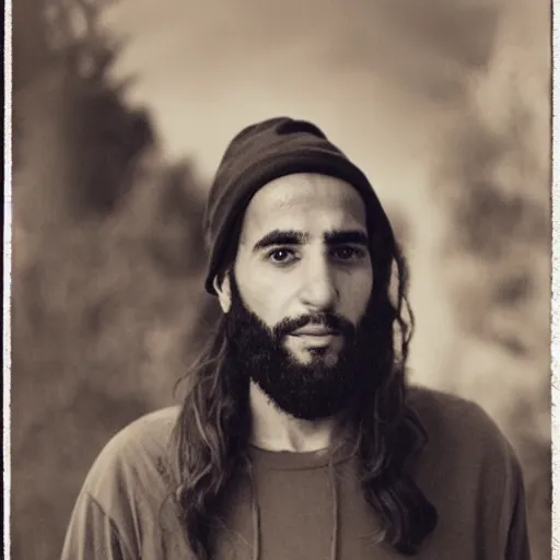 Image similar to photograph of a young man. he is an itinerant jewish prophet from the galilee in northern israel. age is 3 3. many people follow him