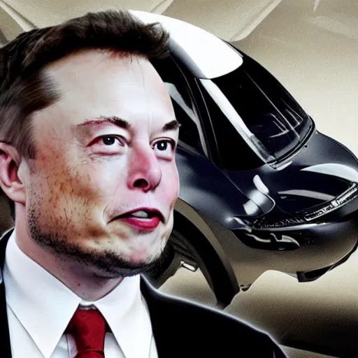 Prompt: elon musk's matrix