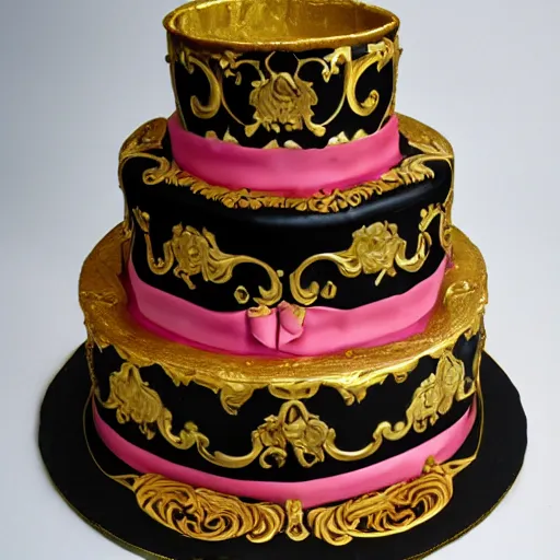 Image similar to Baroque cake