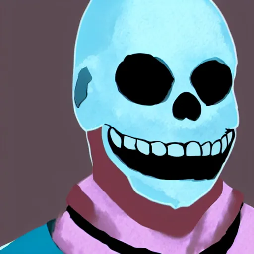 Image similar to jerma as sans