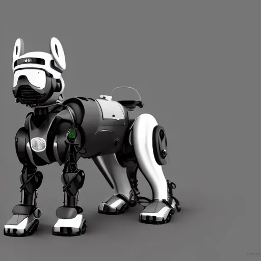 Prompt: dog robocop, photo, detailed, 4k