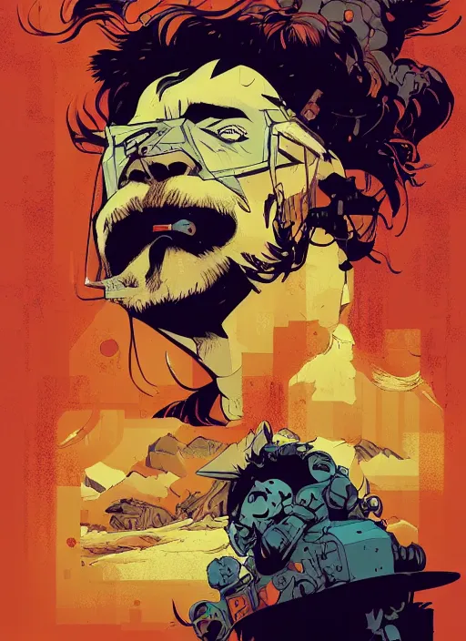 Image similar to delirium face portrait by petros afshar, tom whalen, laurie greasley, war face by greg rutkowski and ferdinand knab