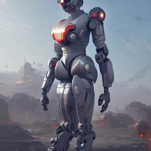 Image similar to a giant female robot, digital art, 8 k resolution, mech, unreal engine, highly detailed, photorealistic by wlop, greg rutkowski