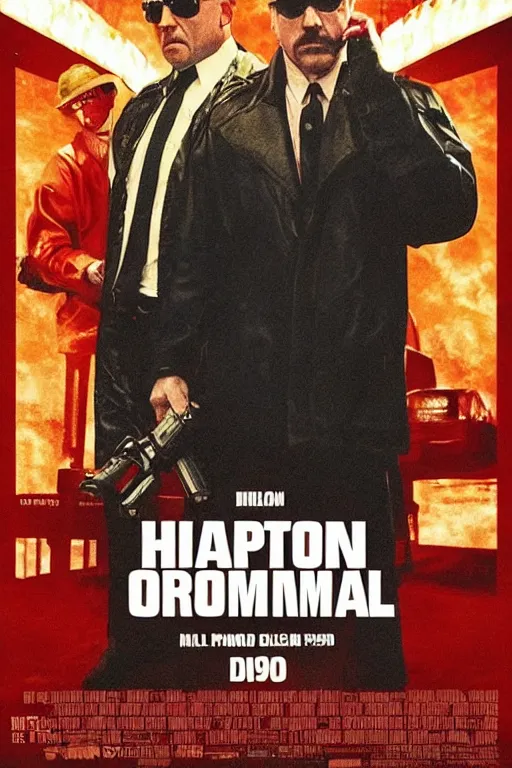 Image similar to “ a movie poster for a hard - boiled cop drama the informant starring mel gibson, dominic purcell, kate bosworth, and nick stahl set in 1 9 9 0 s queens. cinematic rainy night. ”