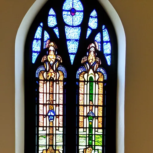 Stained Glass windows from the Church of the Rat Queen (v5) : r