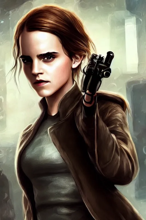 Prompt: a selfie of Emma Watson in the Matrix, fantasy, intricate, young and cute girl, highly detailed, digital painting, artstation, concept art, smooth, sharp focus, illustration