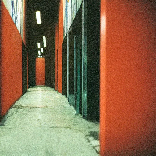 Image similar to photo from serial experiments lain, portra 800