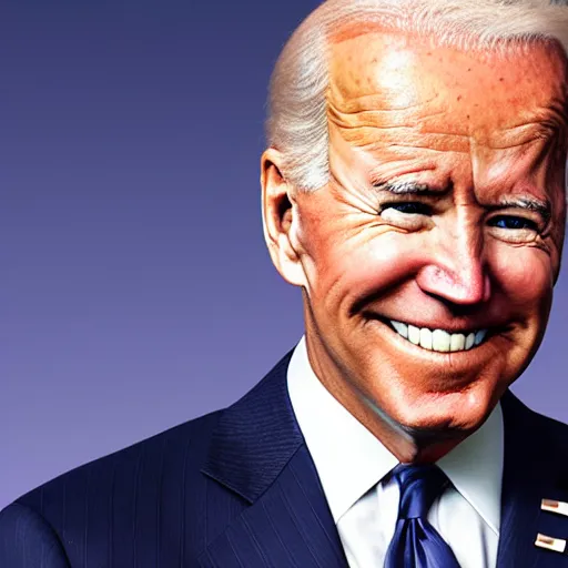 Prompt: joe biden is transforming into a shark, movie poster textless, book cover, professional lighting, well - lit