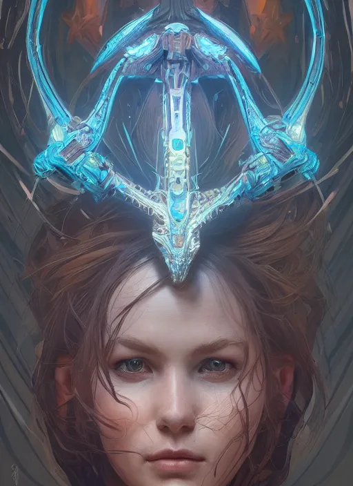 Prompt: symmetry!! portrait of starfish alien in the style of horizon zero dawn, machine face, intricate, elegant, highly detailed, digital painting, artstation, concept art, smooth, sharp focus, illustration, art by artgerm and greg rutkowski and alphonse mucha, 8 k