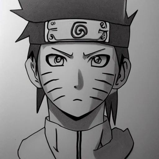 Pencil drawing of Naruto and Sasuke, Stable Diffusion