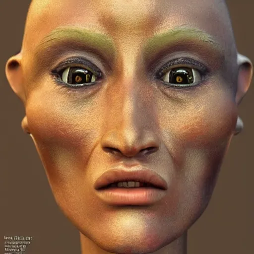 Image similar to beautiful mars alien, extremely human detailed, photo hyper realistic, the best photograph of august, pinterest render, vogue render