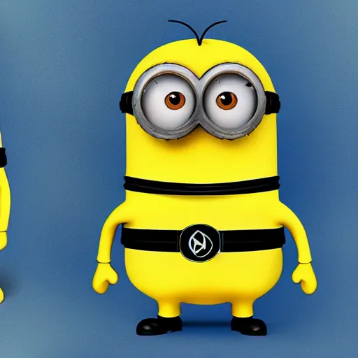 Image similar to A detailed biological anatomy of a minion, photorealistic, textbook, scientific