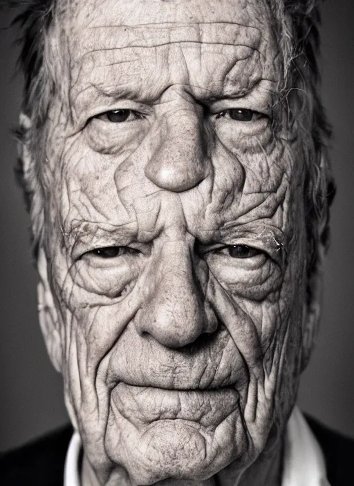 Prompt: photo of John Noble by Alex Stoddard, head shot, detailed, award winning, Sony a7R