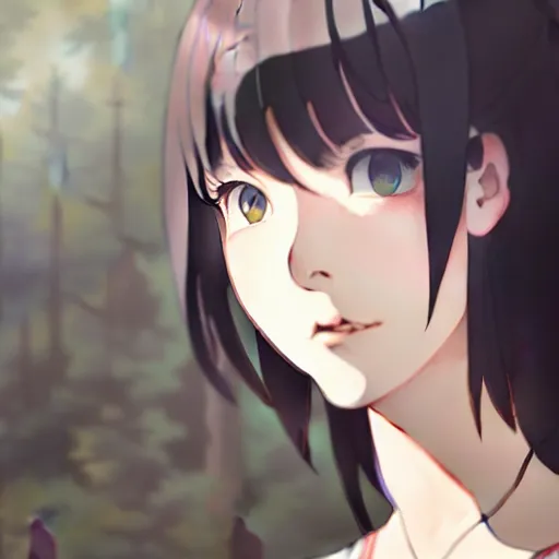 Image similar to a film still portrait of a 2 0 year old kate winslett, finely detailed features, perfect art, at an ancient city, gapmoe yandere grimdark, trending on pixiv fanbox, painted by greg rutkowski makoto shinkai takashi takeuchi studio ghibli, akihiko yoshida